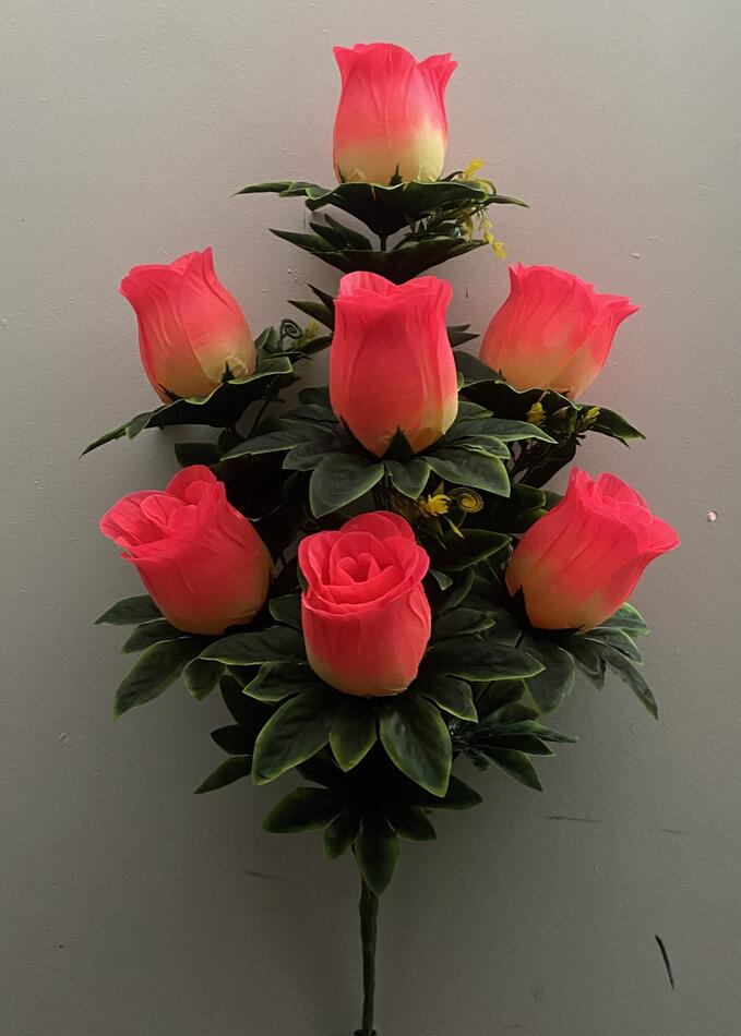 Бутон с листом с добавкой новий