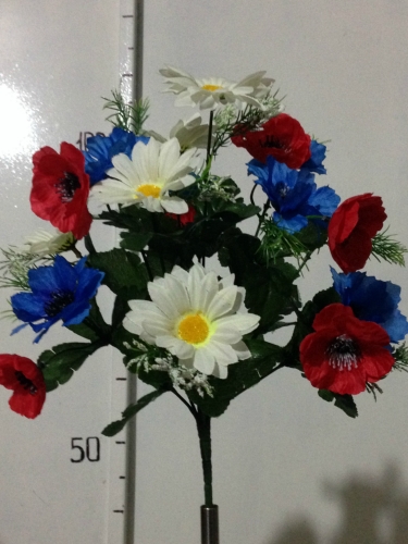 Искусственные цветы полевой букет