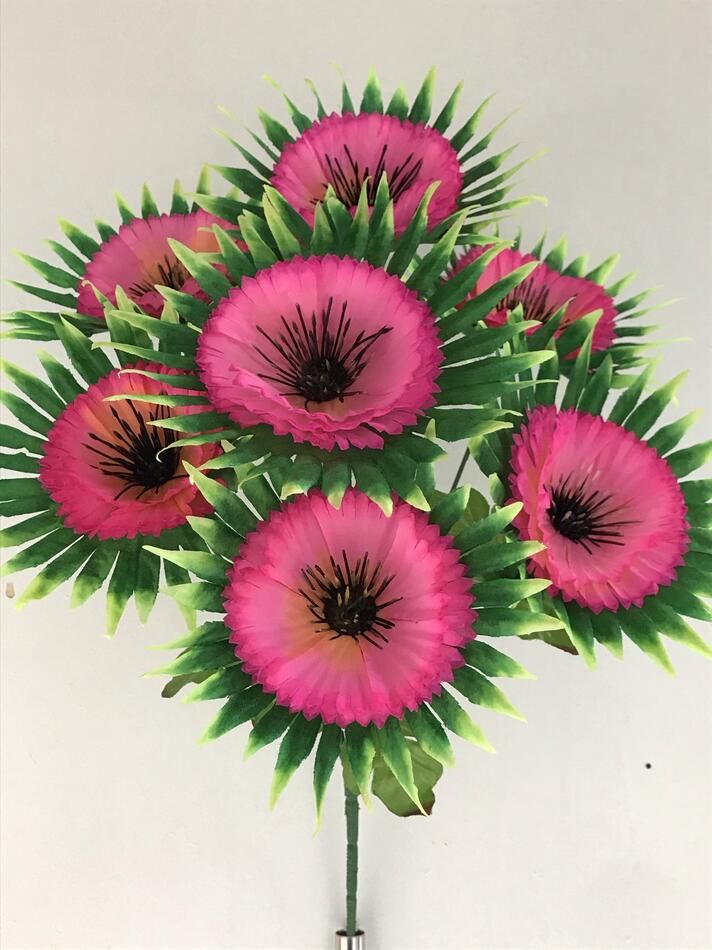 Маргаритка с листом 6 ка не пресс