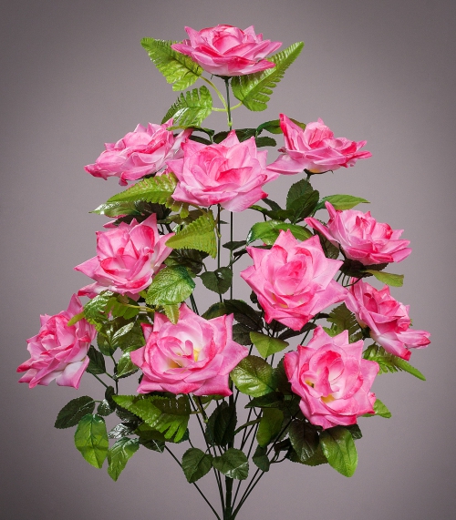 Искусственные цветы Роза острая -15 высокая