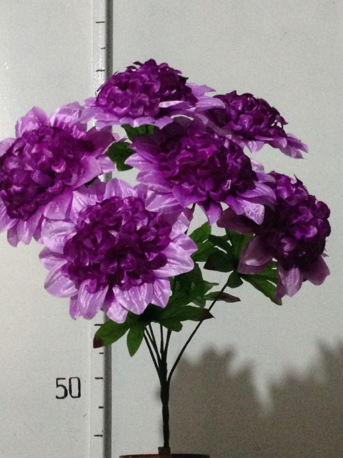 Искусственные цветы георгина калинка гигант