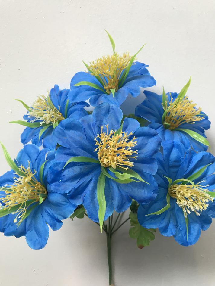 Искусственные цветы Гербера с добавкой пластм