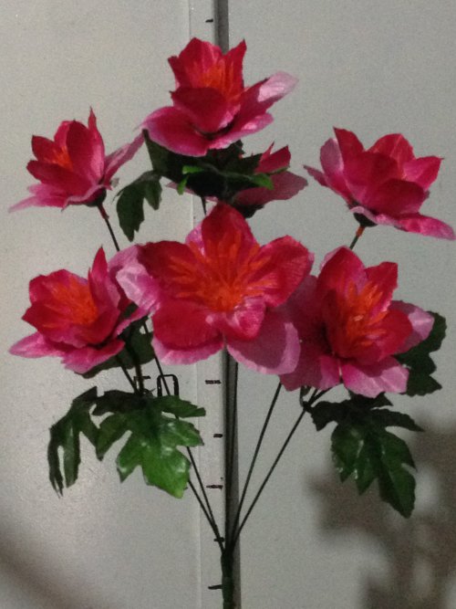 Искуственные цветы Колокольчик атласный -7