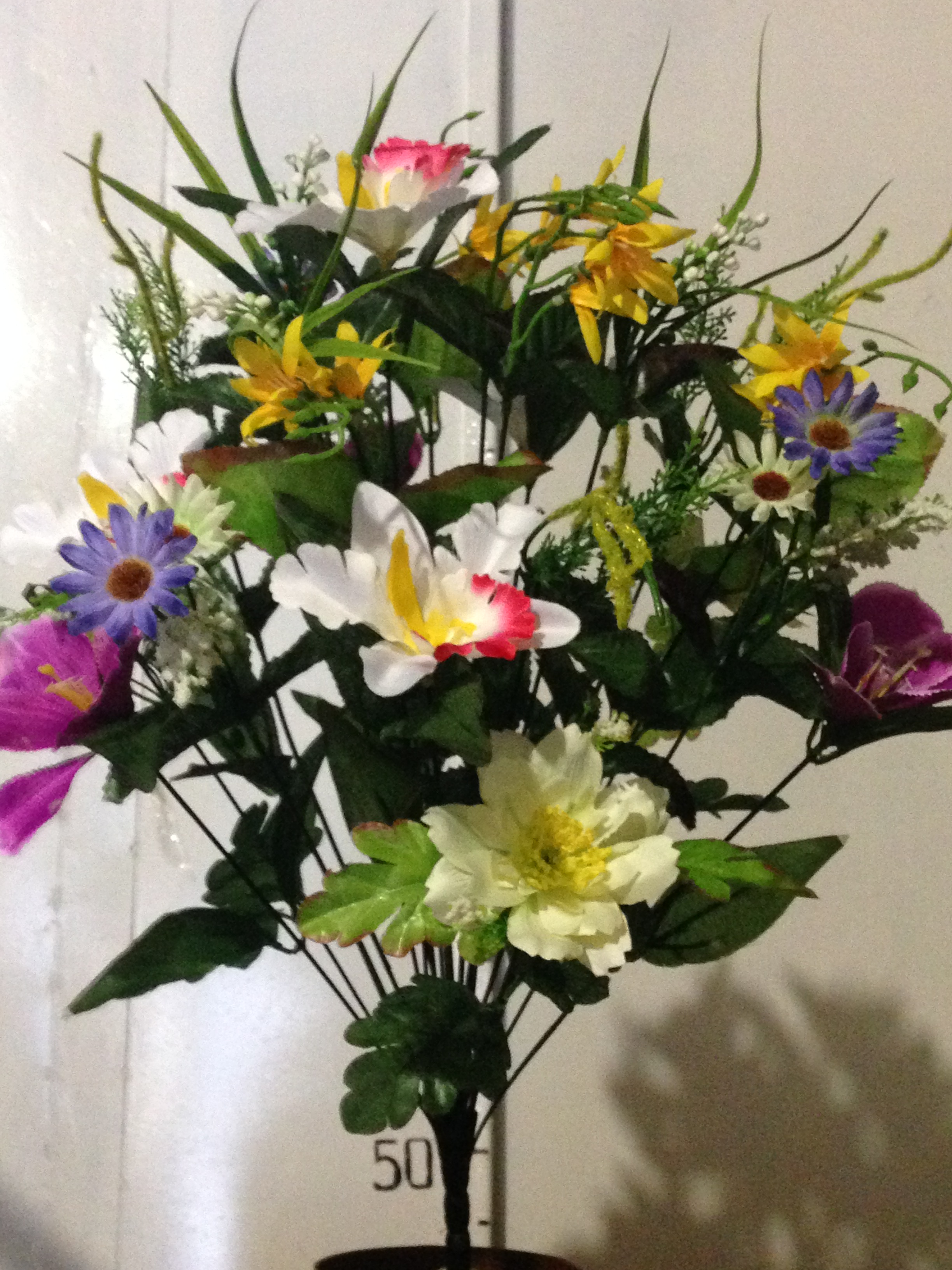 Букет Микс с орхидеей  не прессована