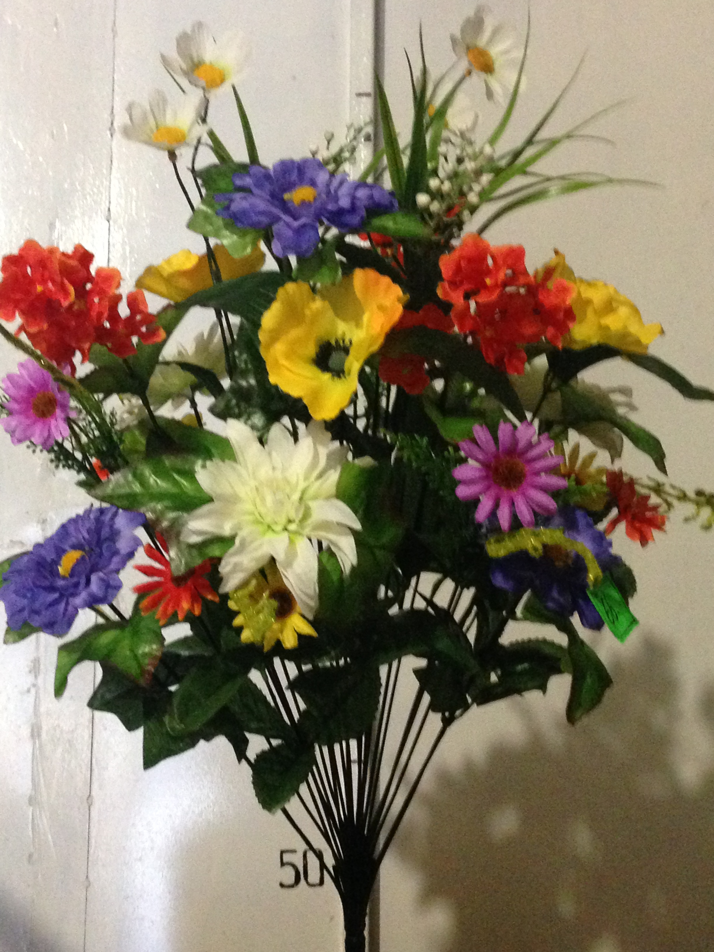 Букет Микс с маком  не прессована