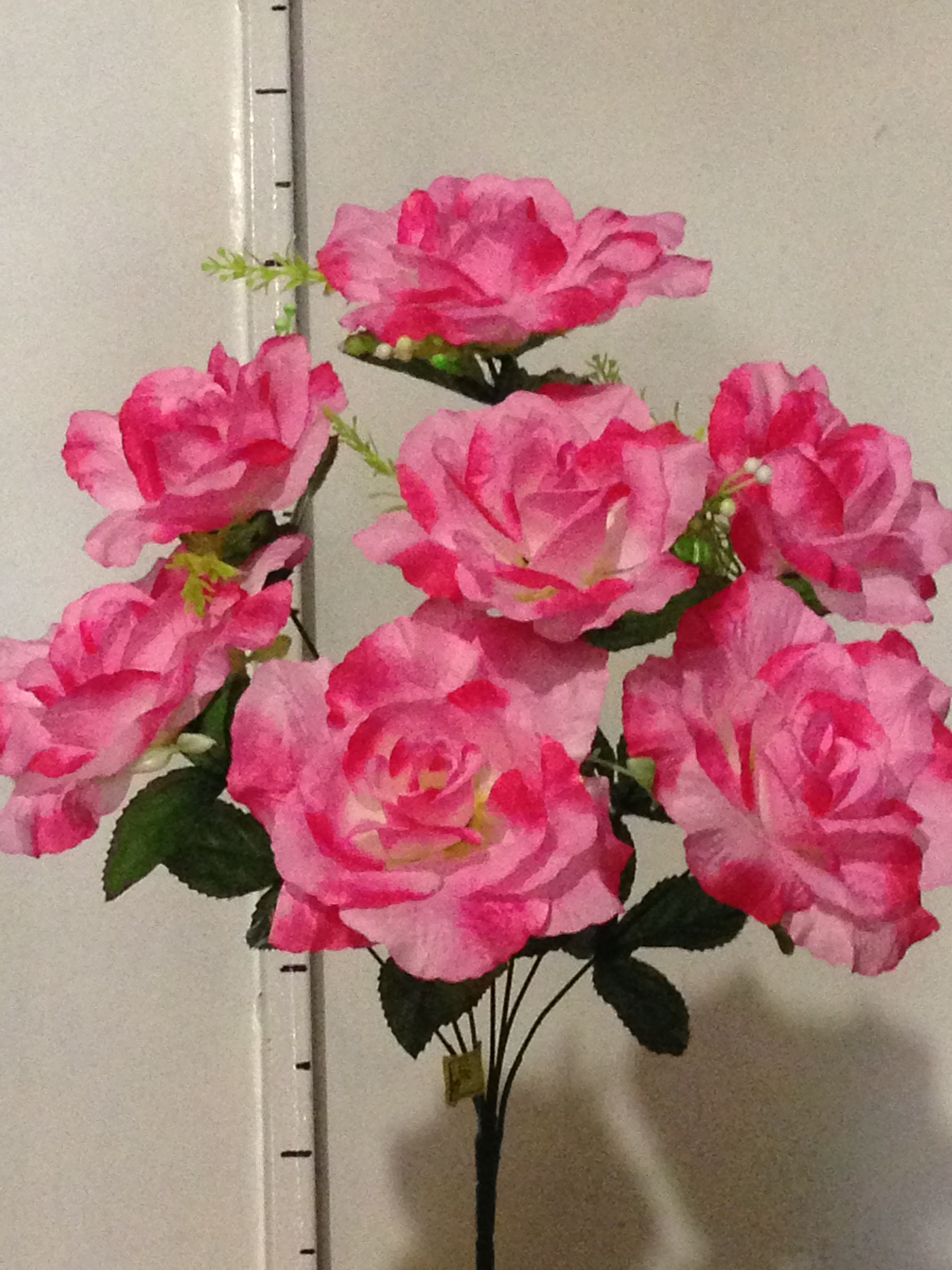 Искусственные цветы Роза крупная