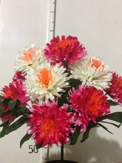 Искусственные букеты Хризантема пугачева