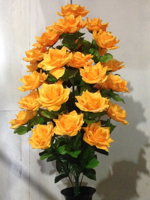 Роза большая гофрираванная атласная - 28 ка