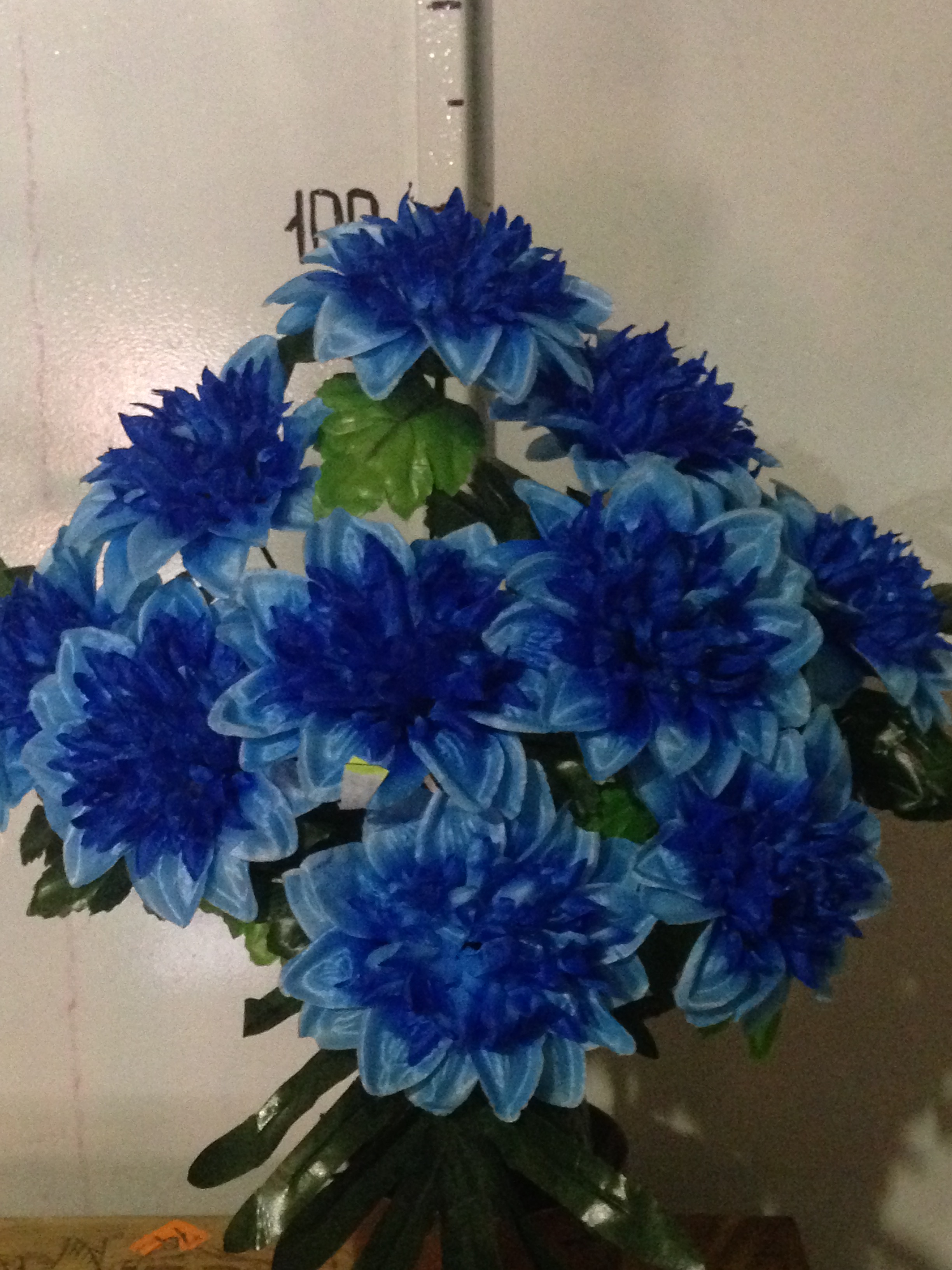 Искусственные цветы Георгина ежик