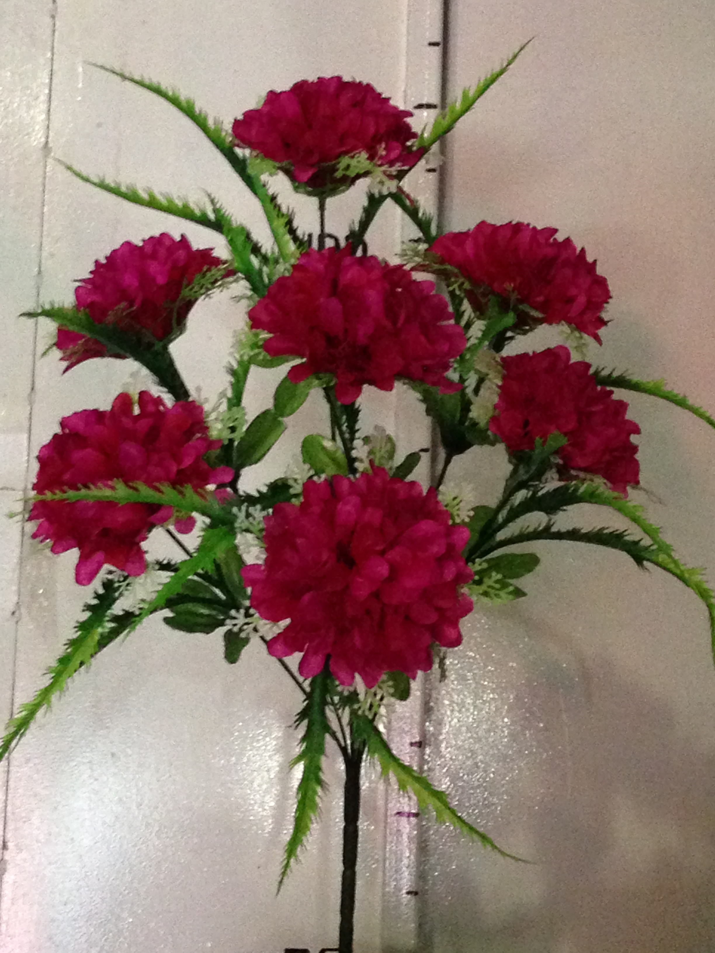 Искуственные цветы Гвоздика добавка алоэ