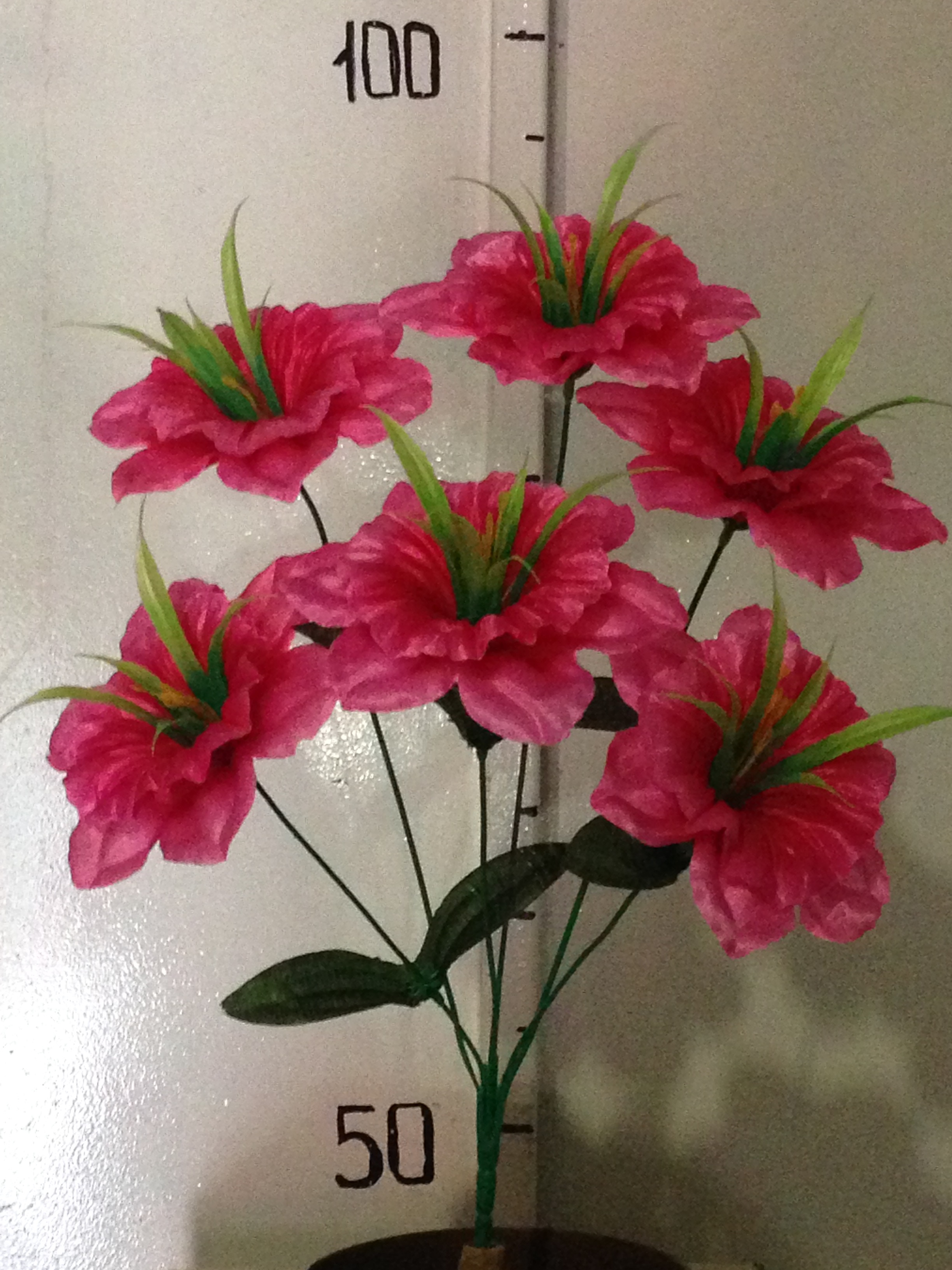 Искуственные цветы Нарцисс атласный с добавкой не пресс