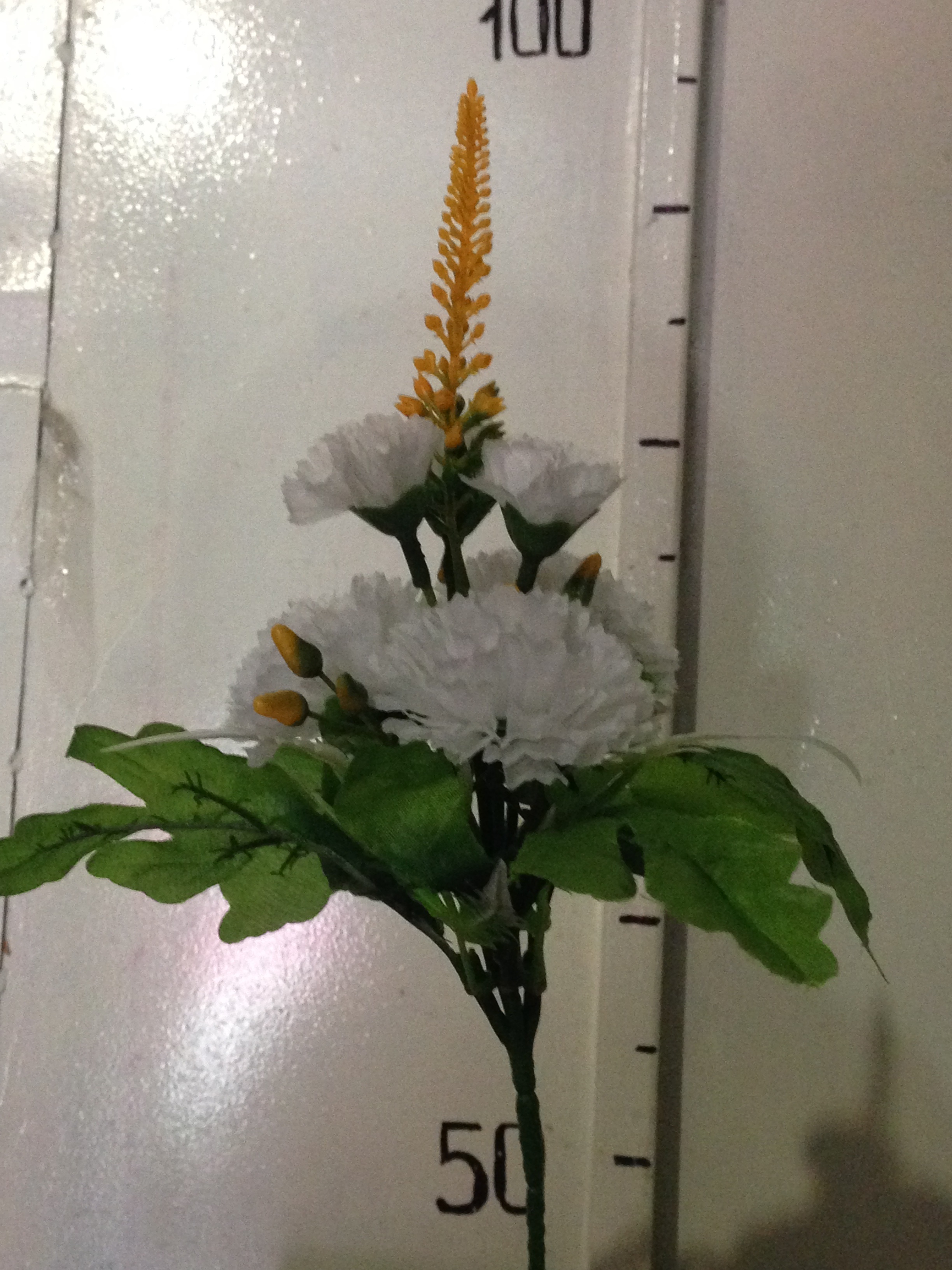 Искуственные цветы Гвоздика с колоском зал-ка