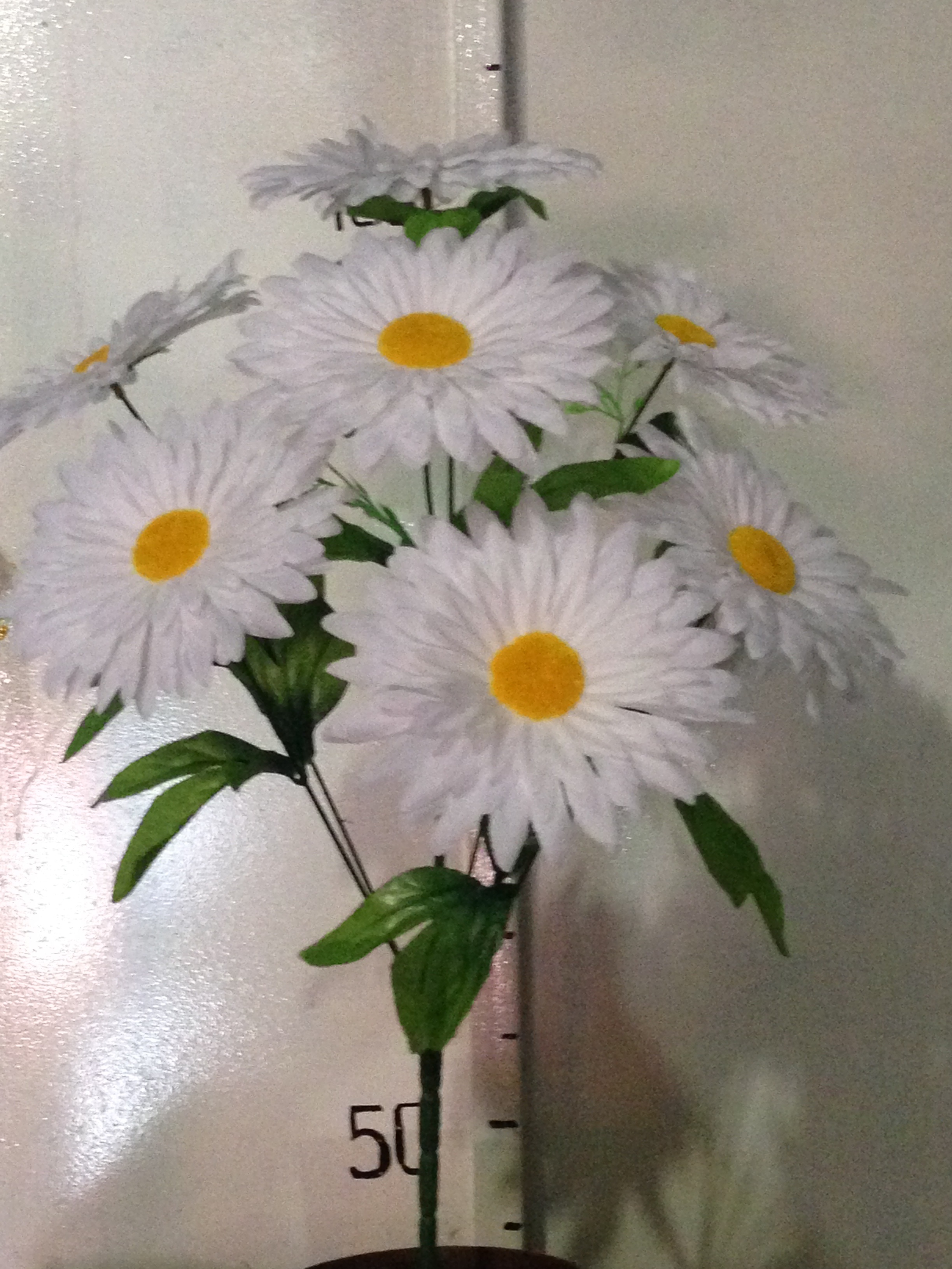 Искусственные цветы Ромашка натуральная