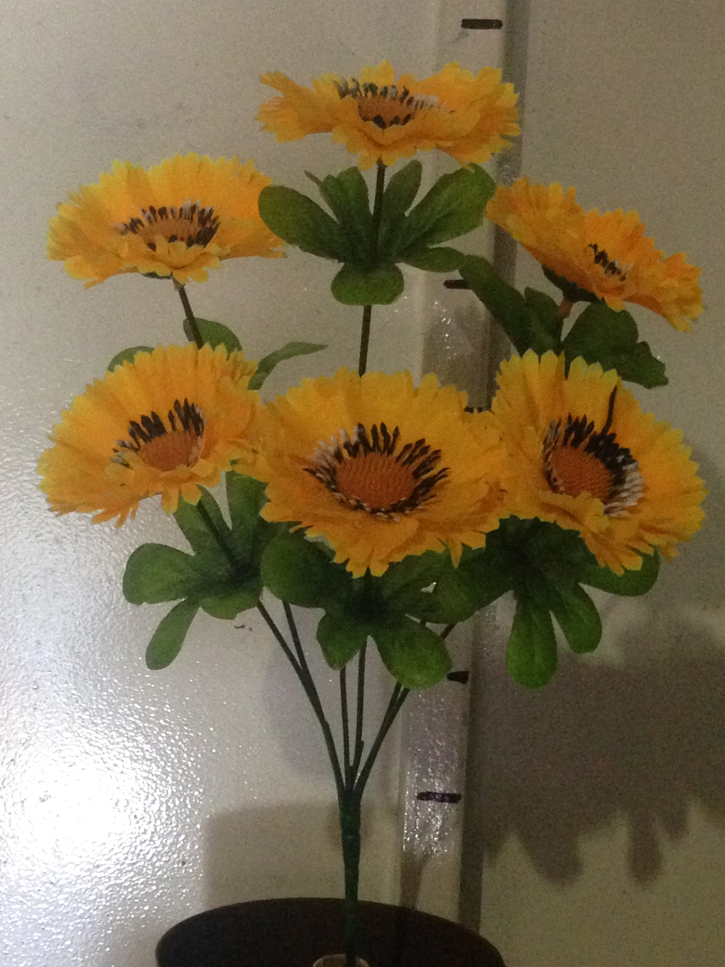 Искуственные цветы оптом Маргаритка 6 ка