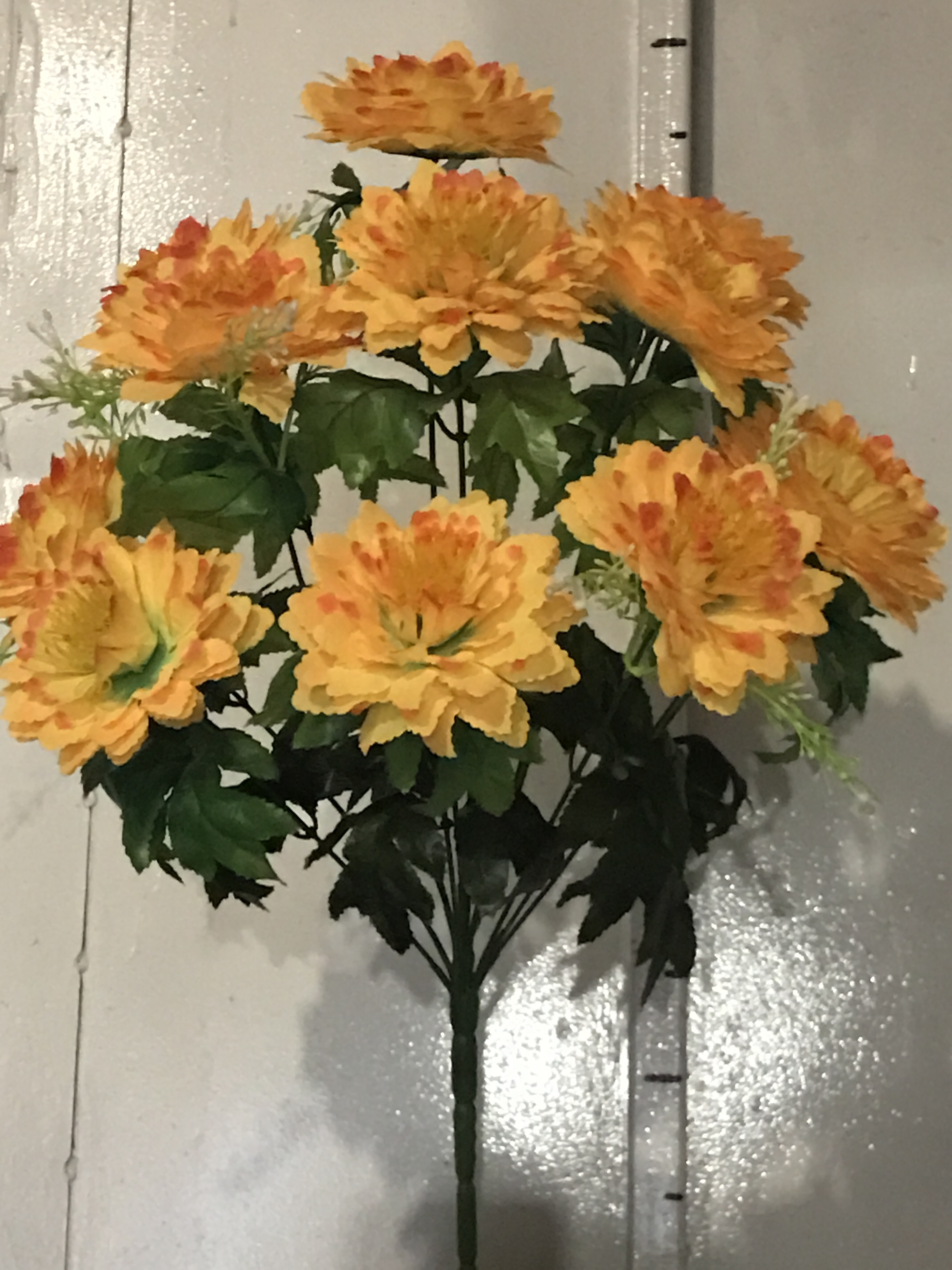 Искусственные цветы оптом Mайоры с добавкой 12 ка