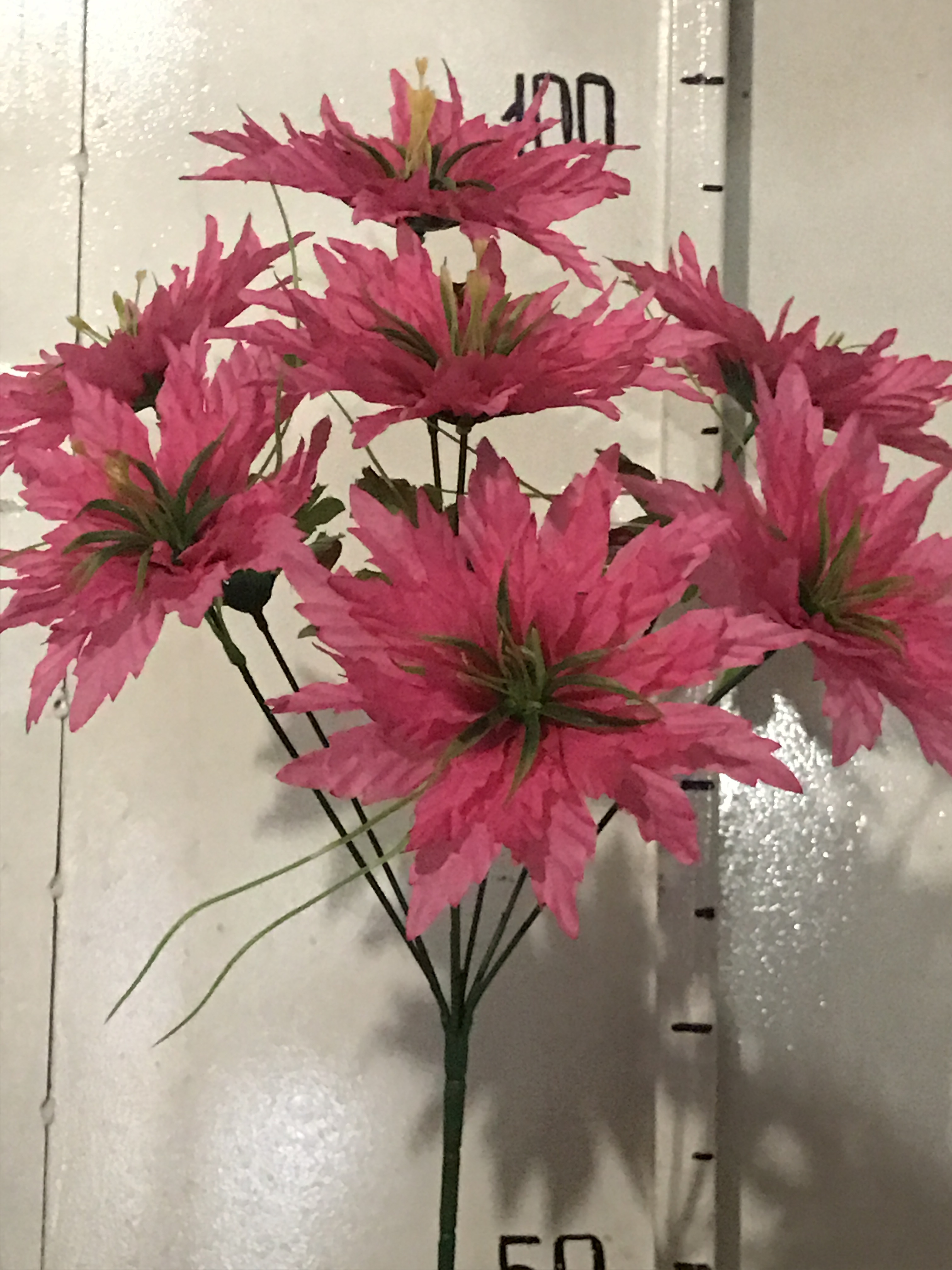 Искусственные цветы оптом Астра сиченая 7 ка