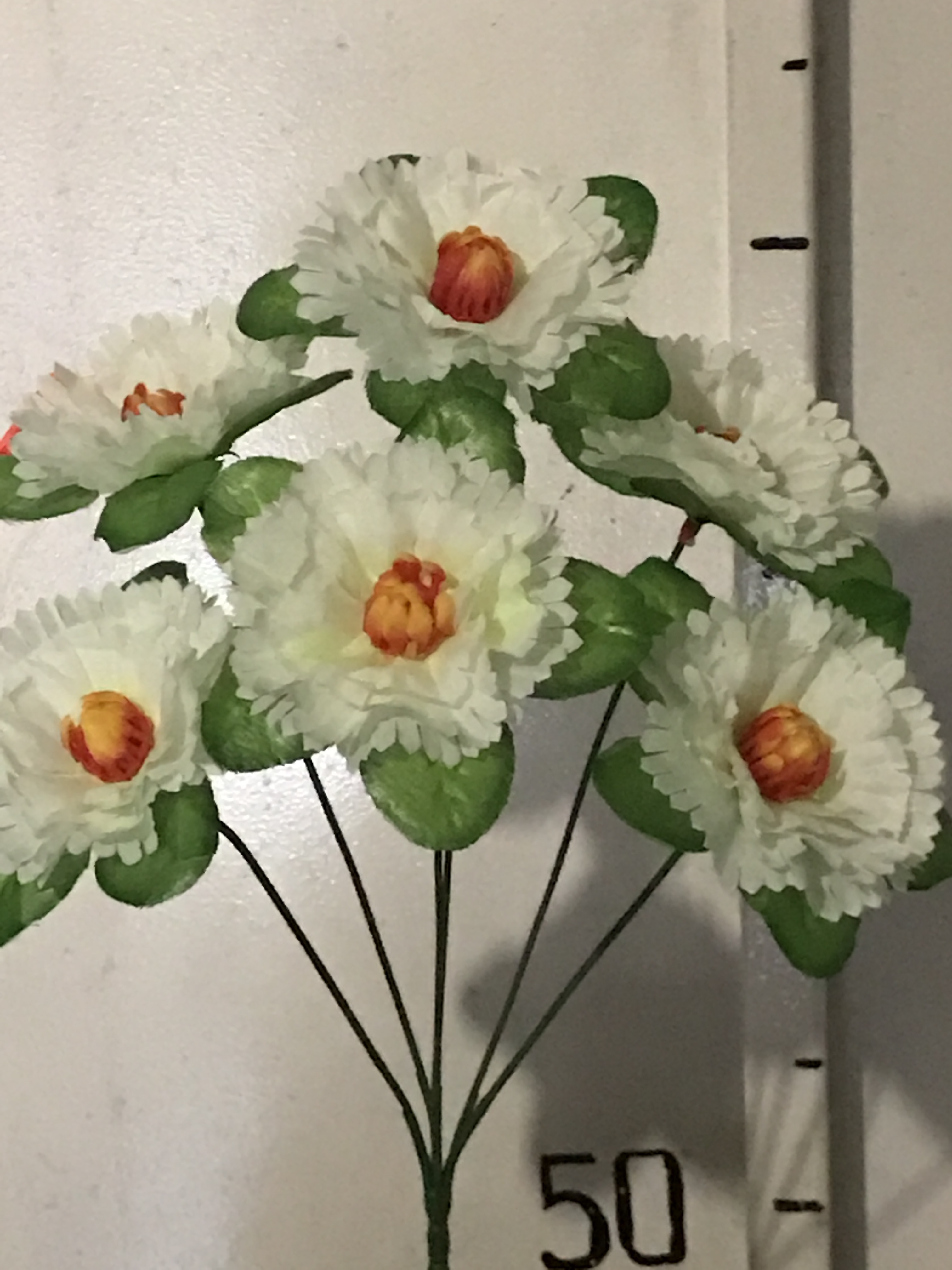 Искусственные цветы оптом Маргаритка водянная