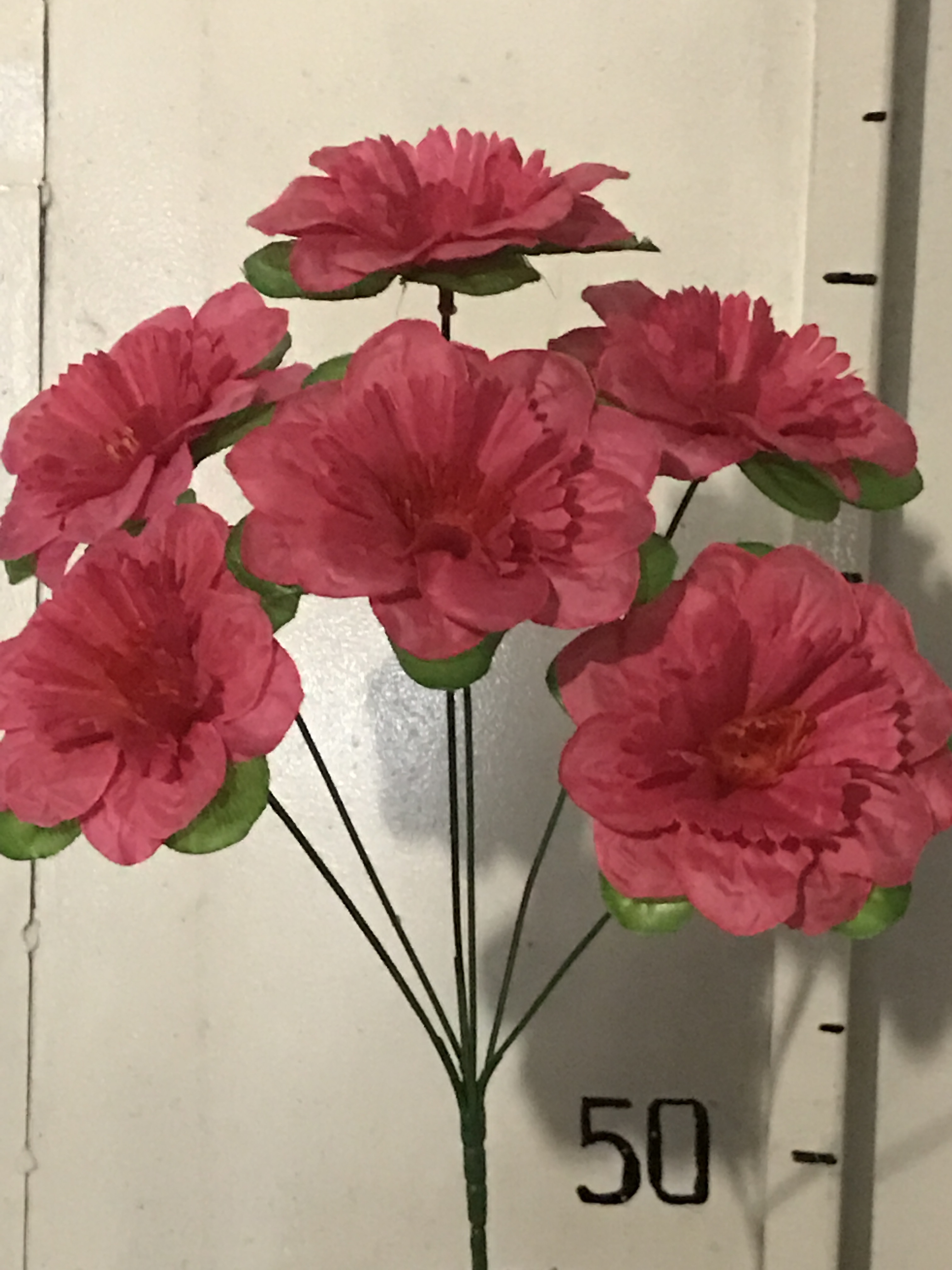 Искусственные цветы оптом Гвоздика пион водяной