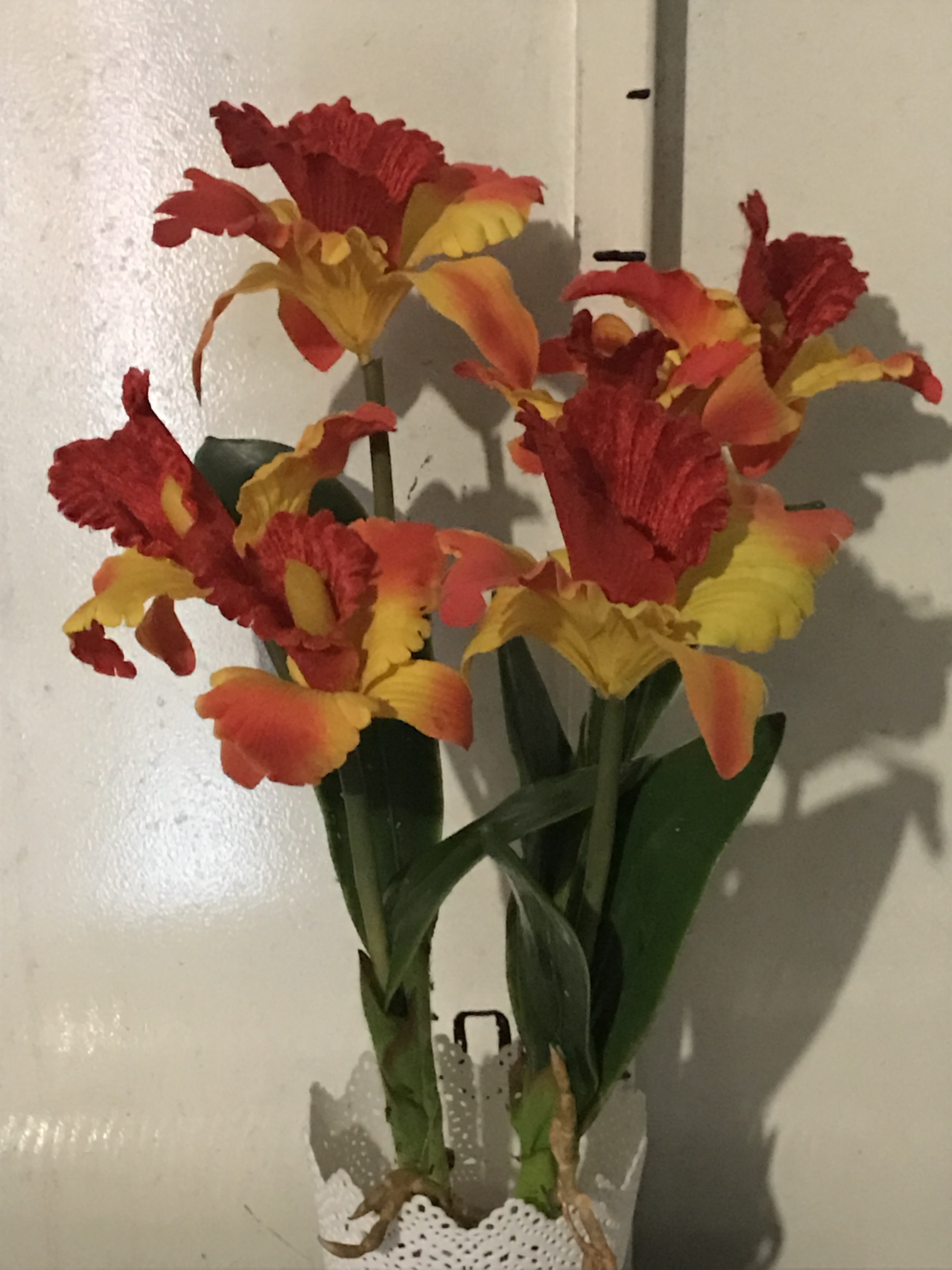 Искусственные цветы оптом Ирис декоративный натуральный