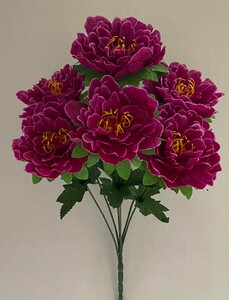 Пион с листом новый 6 ка