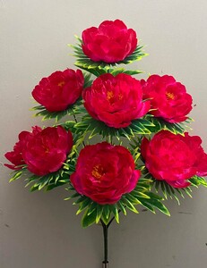 Пион з листом 9 ка не пресс