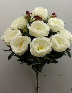 Камелия кремова с ягодами S-254-1